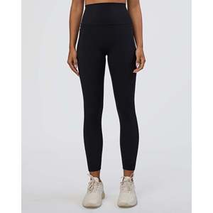 Elixir Ultra High-Rise 7/8 <b>Legging</b> with <b>Pockets</b>-Black Breathable Gym Yoga Tights for Women - Product Image 6