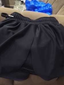 กางเกงขาสั้นลายผีเสื้อ,กางเกงขาสั้นดูดีมี3แบบใส่ออกกำลังกายในยิม2ชั้นกางเกงขาสั้นเล่นโยคะ - Product Image 2