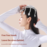 Masseur de tête de qualité, masseur électrique polyvalent pour les cheveux, appareil de massage du cuir chevelier abordable pour un usage domestique