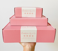Prix usine Logo personnalisé couleur rose cosmétique ondulé emballage boîte postale boîte d'expédition boîte de papier
