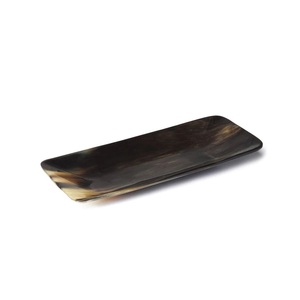 Plateau en corne de buffle de luxe plateaux de service rectangulaires modernes de haute qualité taille personnalisée papier décoratif maison Restaurant - Product Image 3