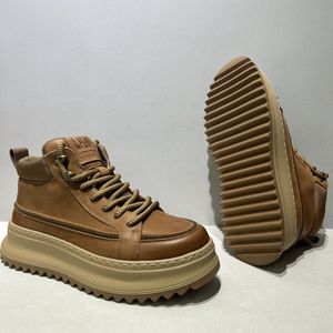 Chaussures de travail résistantes à l'usure pour chantier, imperméables, antidérapantes, chaussures de randonnée sportives confortables, mi-hautes pour hommes - Product Image 6