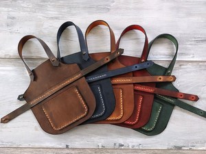 ปลอกหุ้มขวดน้ำ/ไวน์ หนังแท้ ดีไซน์ใหม่ ปรับแต่งได้ ทันสมัย พกพาสะดวก เป็นมิตรกับสิ่งแวดล้อม ใช้ซ้ำได้ - Product Image 4