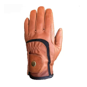 Gants de conduite en cuir de vachette grainé confortables et élégants, avec fonctions anti-coupure et anti-impact - Product Image 2