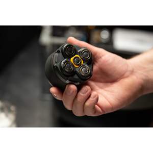 Afeitadora de Cabeza Inalámbrica Recargable para Hombres Calvos, Mini Afeitadora Eléctrica con 5 Cuchillas, Impermeable IPX7, Mango Antideslizante - Product Image 6