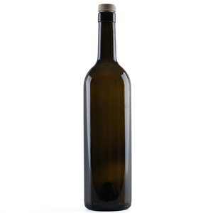 Bouteille <span class=keywords><strong>de</strong></span> <span class=keywords><strong>Bordeaux</strong></span> <span class=keywords><strong>de</strong></span> haute qualité à paroi extra épaisse <span class=keywords><strong>de</strong></span> 750 ml, couleur vert antique, pour un stockage à long terme en cave des vins rouges fins - Product Image 5