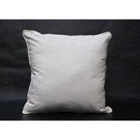 Housse de coussin carrée en coton biologique tissé moderne super douce 40x40cm, motif imprimé, écologique, antibactérienne, décoration intérieure