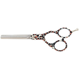 กรรไกรซอยผมสแตนเลสสำหรับร้านเสริมสวยมืออาชีพ 32 ซี่ ใบมีดคม สำหรับคนถนัดขวา เกรด A+ สำหรับซอยผม - Product Image 6