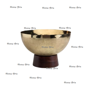 Premium quality metal decorative <b>bowl</b> latest design customized size <b>dessert</b> dates serving <b>bowl</b> for best selling - Product Image 2