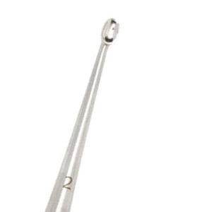 Curette d'os de Bruns d'acier inoxydable de service d'OEM 3mm Instruments chirurgicaux Instruments chirurgicaux Curette orthopédique - Product Image 4