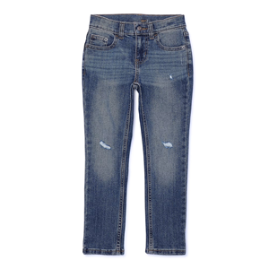 Proveedor de Bangladesh, Precio Económico, Calidad Premium, Jeans de Mezclilla Lavados para Niño, Corte Recto, Casuales, Ecológicos, Diseño Personalizado - Product Image 6