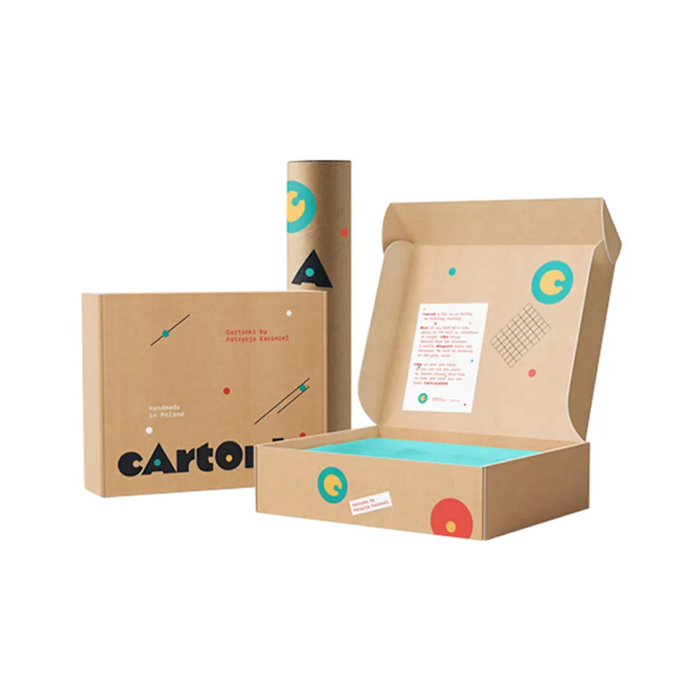 Cajas de correo Calidad superior Fácil de montar Tamaño personalizado y logotipo impreso Cajas de precio razonable totalmente personalizadas