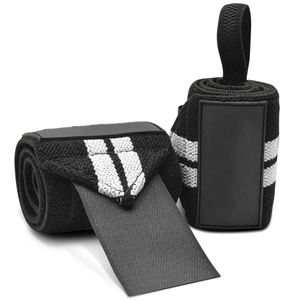 Customized Size Logo Colour Heavy Duty Cotton Adjustable Anti-Slip Fitness Gym <b>Wrist</b> <b>Weight</b> Lifting Straps Powerlifting Training - Product Image 1