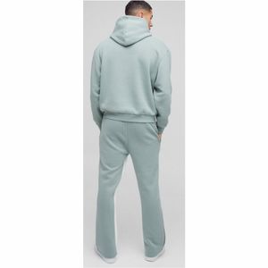 Ensembles de jogging pour hommes en polaire technique de haute qualité avec logo personnalisé ensemble de survêtements de sport imprimés en usine marque privée - Product Image 2