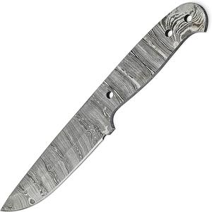Couteaux à lame vierge en acier damas Lames vierges Full Tang - Product Image 1