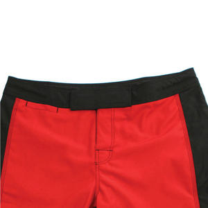 Shorts de Muay Thai para Hombre, Lisos y Elásticos, para Artes Marciales Mixtas, Kick Boxing y Muay Thai, con Bordado de Cuero Personalizado, Venta al por Mayor de Fábrica - Product Image 2