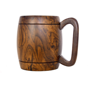 Chope à bière en bois de qualité standard, tasses à boire de restaurant de bureau de bonne qualité, look de designer, qualité supérieure à vendre - Product Image 6