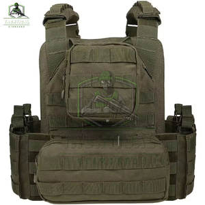 Chaleco Táctico Sin Mangas de Diseño Único, Venta al por Mayor, Color Sólido, Nailon y Poliéster Ligero, Color Personalizable, Alta Calidad - Product Image 6