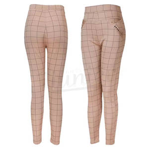 Design personnalisé de l'usine Pantalon de golf zippé OEM Pantalon de golf pour homme Slim Fit Joggers Pantalon de golf recyclé en nylon et élasthanne - Product Image 5