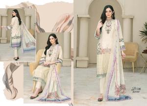 Trajes paquistaníes Algodón/Césped shalwar kameez diseño para mujeres Diseñador Bordado Algodón/Césped Trajes - Product Image 2