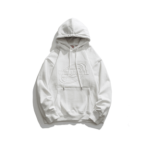 Sweat-shirt à capuche en coton épais de haute qualité, vente chaude, imprimé personnalisé surdimensionné, sweat-shirt épais unisexe, sweat-shirt à capuche en relief 3D - Product Image 1