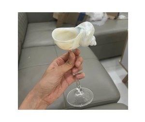 Coupe en verre de coquillage naturelle élégante fabriquée à partir de véritables coquillages océaniques du Vietnam Exportateur - Product Image 5