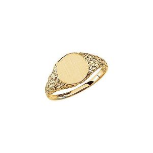 Round Nugget Signet <b>Ring</b> for Men Everyday Wear Dainty <b>Statement</b> Cluster <b>Ring</b> Rhodium Plated with Bezel Setting - Product Image 1