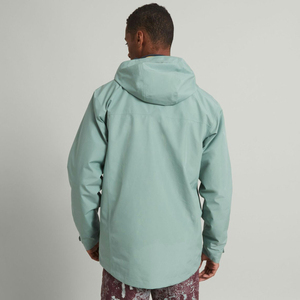 เสื้อแจ็คเก็ตซอฟต์เชลล์กันลมกันน้ำแบบซิปสำหรับผู้ชายรุ่นใหม่ เสื้อผ้าทำงานฤดูหนาวบุขนแกะพร้อมฮู้ด - Product Image 2