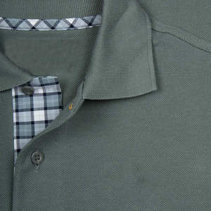 Nouveau design 100% coton chemise pour hommes à manches courtes sublimation respirant chemises de haute qualité pour hommes polos Service OEM - Product Image 3