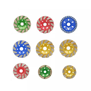 BZT Bánh Mài Vàng Phân Khúc Kim Cương 100Mm Đĩa Mài Kim Cương Để Chà Nhám ĐÁ BÊ TÔNG Đá Cẩm Thạch - Product Image 2