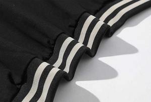 Graffiti Varsity Jacket Hommes Baseball À Capuche Polyester/Coton Enduit Respirant Coupe-Vent Fermeture Éclair École Universitaire - Product Image 3