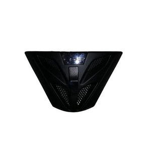LS2 freccia mento ventilazione nero opaco