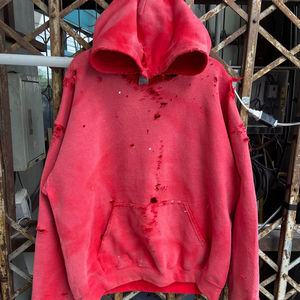 Best Quality Custom Designed <b>Men's</b> <b>Hoodie</b> High Quality Factory Made at Cheap Price XL Size Solid Pattern Acid Wash Technique - Product Image 3