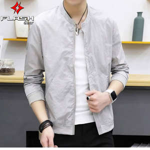 แจ็คเก็ตกันฝนสำหรับนักเรียนชายหญิงผ้าไอซ์ซิลค์แห้งเร็วสำหรับตกปลากิจกรรมกลางแจ้งน้ำหนักเบา - Product Image 6