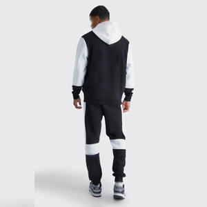 Survêtement de sport à capuche pour homme avec logo personnalisé, coupe classique, respirant, écologique, décontracté pour l'hiver, idéal pour la course à pied, le jogging et l'entraînement - Product Image 3