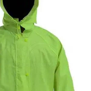 Combinaison de pluie confortable et respirante personnalisée avec fermeture à glissière imperméable sur la poitrine Impression du logo Option durable-Combinaisons - Product Image 4