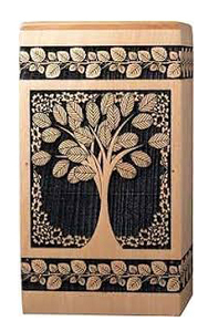 Urnes de crémation en bois de style américain moderne faites à la main de super qualité pour les adultes masculins et féminins urnes décoratives - Product Image 4