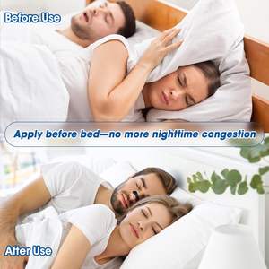 Bandes nasales YOJO pour le ronflement, bandes nasales respiratoires supplémentaires, réduisent le ronflement, aides pour les hommes et les femmes, résistantes à l'huile et à la transpiration - Product Image 5