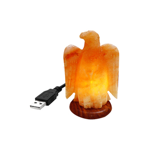 High Quality Himalayan Pink Salt <b>Lamp</b> Lotus Shape Mini USB Custom Premium Home Decoration Carved Flower Bowl Style Christmas - Product Image 2