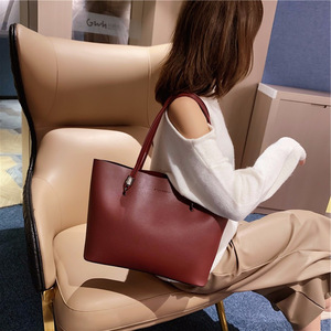 <span class=keywords><strong>Bolso</strong></span> de mano de cuero PU para mujer, elegante, de gran capacidad, para el trabajo diario, Mensajero de lujo, <span class=keywords><strong>bolso</strong></span> <span class=keywords><strong>grande</strong></span>, Bolsos de mano para mujer, bolsos de hombro - Product Image 3