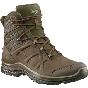 Bottes de trekking mi-mollet HAIX BE Nature GTX Taille 9 (43) Marron/Vert Cuir - Product Image 1