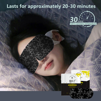 Graphene Steam Dark Circles Masque pour les yeux en coton auto-chauffant Apaise le syndrome des yeux secs et les maux de tête Anti-rides