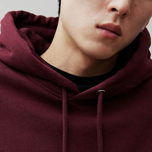 Vente chaude bonne qualité hommes à capuche vente en ligne basique coton mélangé couleur attrayante hommes surdimensionné à capuche - Product Image 6