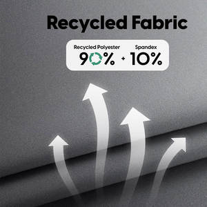 Camiseta clásica de gimnasio Ringer para hombres con malla de secado rápido de manga corta y costuras flexibles de rendimiento atlético - Product Image 3