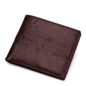 Portefeuille en cuir de luxe pour homme, porte-cartes personnalisé en cuir véritable avec des marques célèbres, portefeuilles de créateurs pour homme - Product Image 5