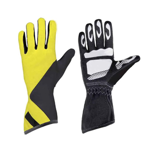 ถุงมือแข่งรถหนังสำหรับกีฬากลางแจ้ง - Product Image 1