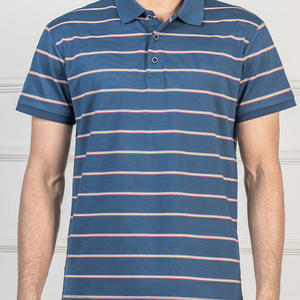 เสื้อผ้ากีฬากลางแจ้งผ้าพรีเมียม ระบายอากาศได้ดี เป็นมิตรกับสิ่งแวดล้อม ผลิตจากผ้าฝ้าย/โพลีเอสเตอร์ แห้งเร็ว สวมใส่สบาย เหมาะสำหรับธุรกิจและลำลอง  รับปักลายตามสั่งสำหรับผู้ชาย - Product Image 1