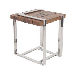 Tables console en bois recyclé SS utilisées pour les vanités miroir et comme décoration intérieure et produit utilitaire disponible en plusieurs finitions et tailles - Product Image 5