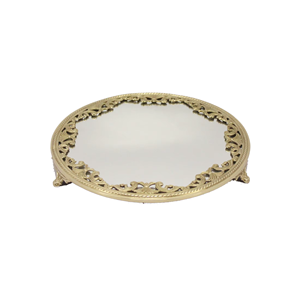 Unique Brass Metal Fantastic Serving <b>Tray</b> For Home and Restaurant High Quality New Arrival - Product Image 5