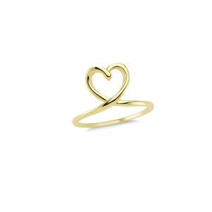 Anillos de oro sólido de 14K para mujer, anillo de boda con corazón para amantes, joyería de fantasía, corte de diamante de dos tonos, joyería de oro de 2 GB - Product Image 2